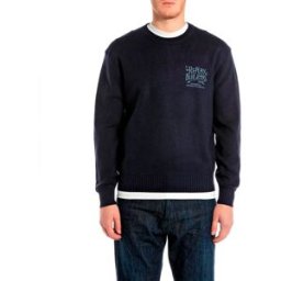 Replay Pull Uk4885.000.g23538 Dark Blue 2XL Homme,Femme