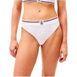 Tommy Hilfiger String Uw0uw06063 White S Femme