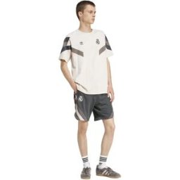 Adidas Short Real Madrid Originals Dark Grey / Putty Mauve S Homme