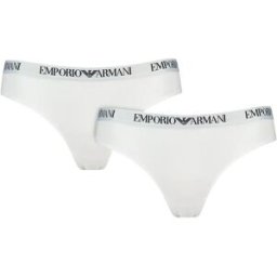 Giorgio Armani Emporio Armani String Ew000402_af13033 2 Unités White / White L Femme