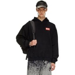 Diesel Sweat à Capuche S Boxt Lab Black / Black / Black S Homme