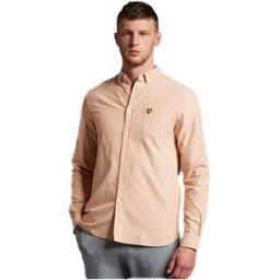 Lyle & Scott Chemise à Manches Longues Lw1302v Orange S Homme