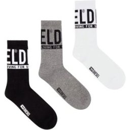 Diesel Chaussettes Ray 3 Paires White / Black / Grey EU 35-38 Homme