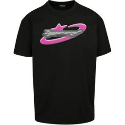 Mister Tee T-shirt à Manches Courtes Speed Logo Black L Homme