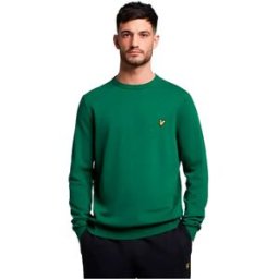 Lyle & Scott Pull Kn821v Green S Homme