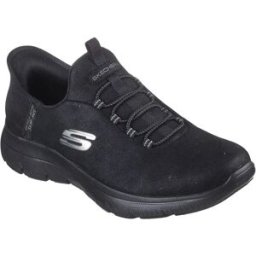 Skechers Baskets Sans Lacets Summits Black Mesh / Trim EU 39 Femme