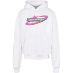 Mister Tee Sweat à Capuche Speed Logo White M Homme