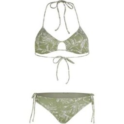 O´neill Bikini Madrid Jensen Green Textured Jungle 34 Femme