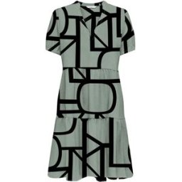 Only Robe Courte à Manches Courtes Nova Life Vis Thea Lily Pad / Aop 509 Maritime Great Logo XS Femme