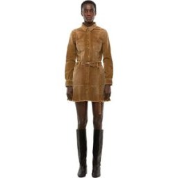 Diesel Robe Courte à Manches Longues Shay A Black 2XS Femme