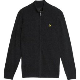 Lyle & Scott Sweat-shirt Zippé Kn2102vc Jet Black Marl 2XL Homme