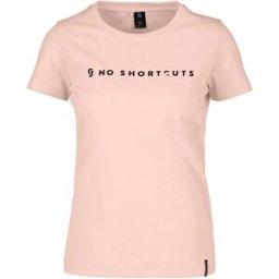 Scott T-shirt à Manches Courtes No Shortcuts Sugar Pink S Femme