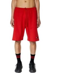 Diesel Short De Sport Crown Ribbon Red M Homme