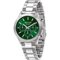 Sector Montre 270 41 Mm Silver / Green Dial One Size Homme