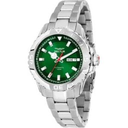 Sector Montre Legend 43 Mm Auto 3h Silver / Green Dial One Size Homme