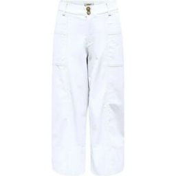 Only Pantalon Felis Bright White XS Femme