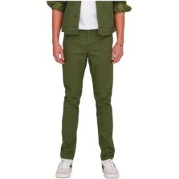 Only & Sons Pantalon Loom Life Slim Fit Olive Night 33 Homme