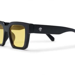 Chpo Brand Lunettes De Soleil Max Black Light Yellow/CAT1 Homme,Femme