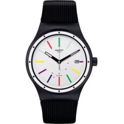 Swatch Montre Sutb408 Automatic 3 Atm 42 Mm Black / Black / White One Size Homme,Femme