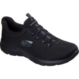 Skechers Baskets Sans Lacets Summits Summer Blush Black Mesh / Trim EU 37 Femme