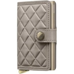 Secrid Portefeuille En Cuir Miniwallet Emboss Diamond Chalk+ One Size Homme,Femme