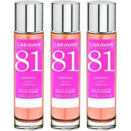 Caravan Parfum Nº81 150ml 3 Unités Transparent One Size female