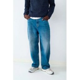 Balmohk Jean Straight Fit Loose Max Blue / Blue Denim 46 Homme