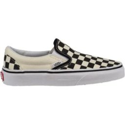 Vans Baskets Sans Lacets Classic Black And White Checker / White EU 42 Homme,Femme