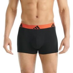 Adidas Underwear Boxers Active Flex Cotton 2 Unités Alum / Coral M Homme