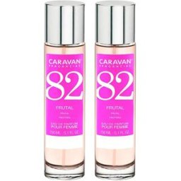 Caravan Parfum Nº82 150ml 2 Unités Transparent One Size female