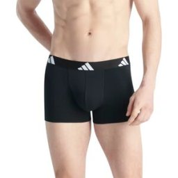 Adidas Underwear Boxers Active Flex Cotton 2 Unités Black / Blac XL Homme