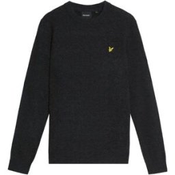 Lyle & Scott Pull Kn2114vc Jet Black Marl S Homme