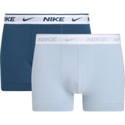 Nike Boxers Eday Trunk 2 Unités Light Army Blue / Blue Force White XL Homme