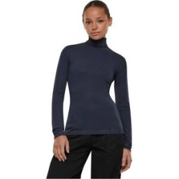 Urban Classics Pull à Col Roulé Knitted Navy 2XL Femme
