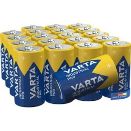 Varta Batteries Industrielles Pro L14 C 20 Unités Blue / Yellow One Size unisex