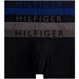 Tommy Hilfiger Boxers Um0um03467 Trunk 3 Unités Dark Ash / Purply Navy / Black S Homme