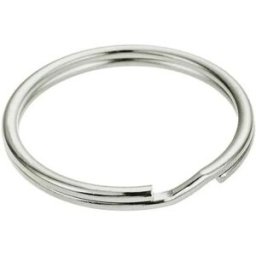 Stoker Porte-clés Nickelé Acier 40 Mm 100 Unités Grey One Size Homme,Femme