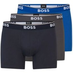 Boss Boxers Power 3 Unités Open Blue 2XL Homme