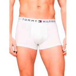 Tommy Hilfiger Boxers Um0um03181 3 Unités Grey / White / Desert Sky S Homme