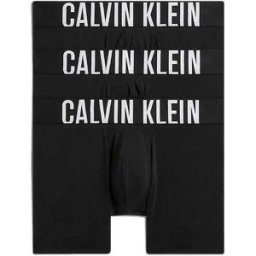 Calvin Klein Slips 000nb3609a 3 Unités Black XS Homme