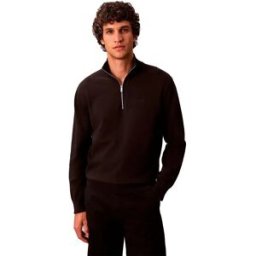 Calvin Klein Pull à Demi-zip Lv040bm356 Black L Homme