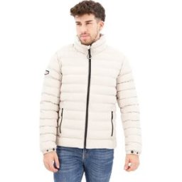Superdry Veste Matelassée Fuji Print Chateau Grey L Homme