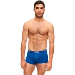 Boss Boxers Power 3 Unités Open Blue S Homme