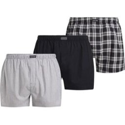 Calvin Klein Boxers Trad 3 Unités Black / Morgan Pld Black / Mont Str Black S Homme