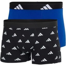 Adidas Underwear Boxers Active Flex Cotton 2 Unités Bluee / Black P L Homme