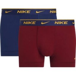 Nike Boxers Eday Trunk 2 Unités Team Red / Blue Void S Homme