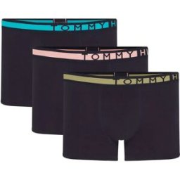 Tommy Jeans Slips 3 Unités AquaticTeal / LightCoral / FadedOlive S Homme
