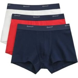 Gant Boxers 900003333 3 Unités Multicolor XL Homme