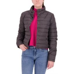 Superdry Veste Studios Boxy Fuji Grey Dogstooth L Femme