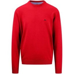 Fynch Hatton Pull Superfine Poppy Red 2XL Homme